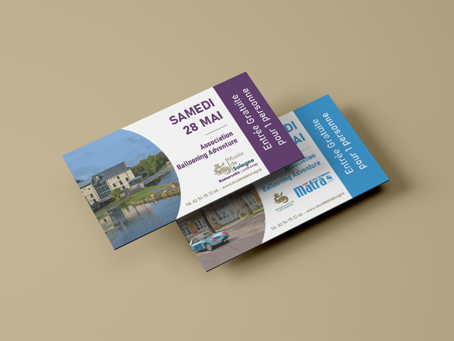 Coupons musés Romorantin Lanthenay Alan Perrichon Webdesigner développeur Intégrateur Web Blois