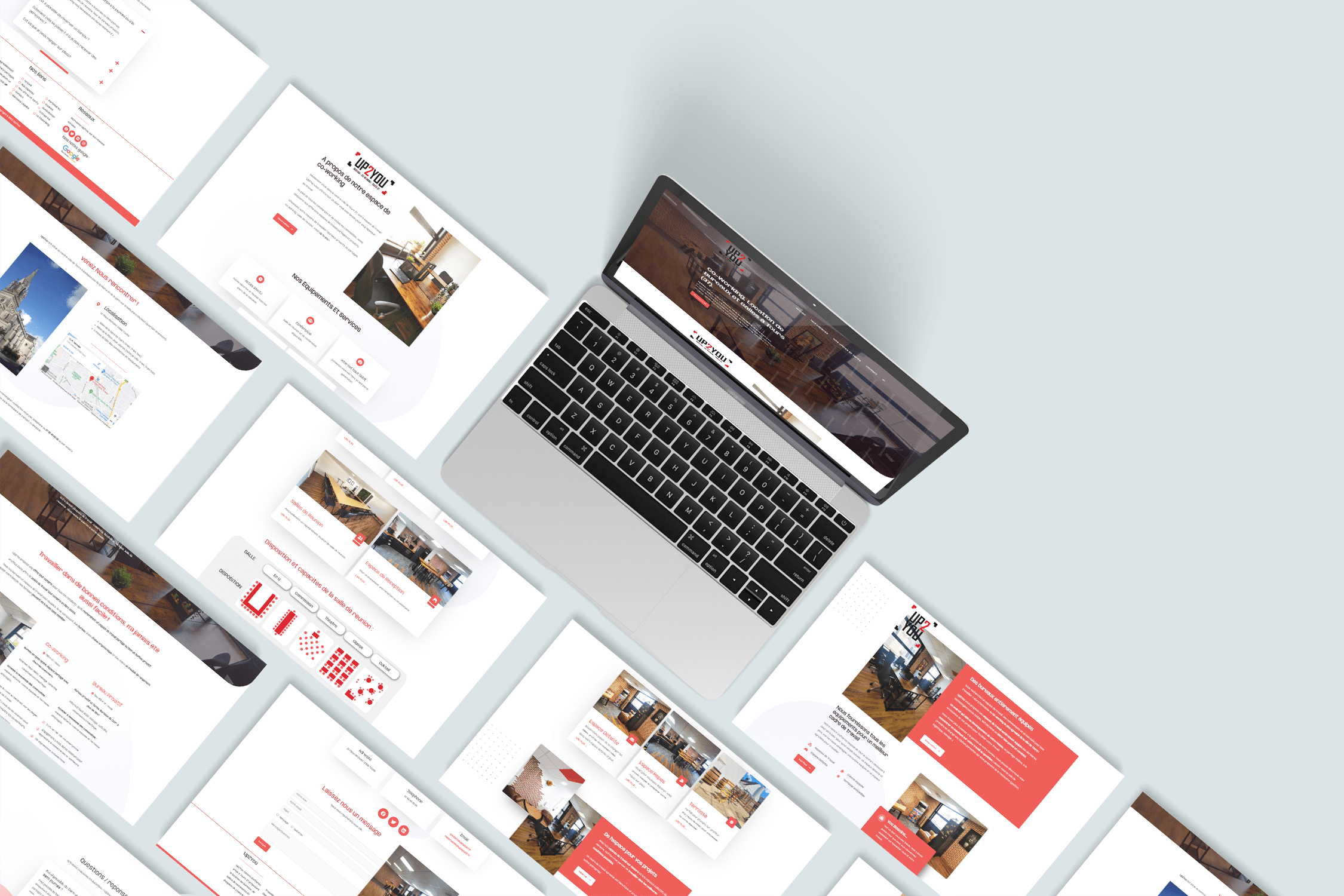 Site Web Up2you Perrichon Alan Webdesigner développeur Intégrateur Web Blois