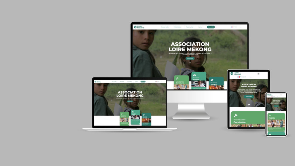 mockup loire mekong perrichon alan Webdesigner développeur Intégrateur Web Blois